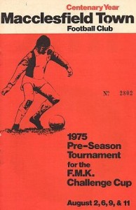 Macclesfield Town v Manchester City 1975/76