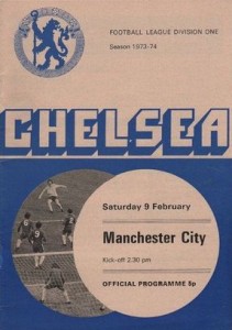 Chelsea v Manchester City 1973/74