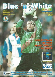 Blackburn Rovers v Manchester City 1995/96