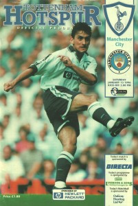 Tottenham Hotspur v Manchester City 1995/96