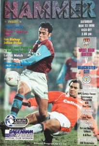 West Ham United v Manchester City 1995/96
