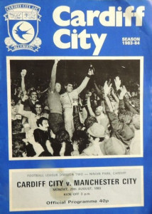 Cardiff City v Manchester City 1983/84