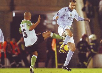 Racing Santander v Manchester City UEFA Cup 4th Group A Game 2008-09