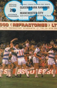 Queens Park Rangers v Manchester City 1978/79