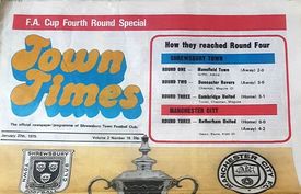Shrewsbury Town v Manchester City FA Cup 4th Round 1978/79