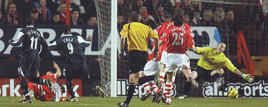 Charlton v Manchester City 2005 to 06