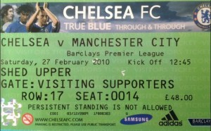 Chelsea v Manchester City 2009/10