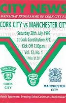 Cork City v Manchester City friendly 1996/97