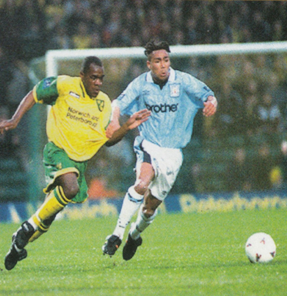 Norwich City v Manchester City 1996/97