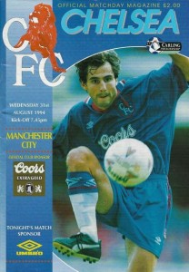 Chelsea v Manchester City 1994/95