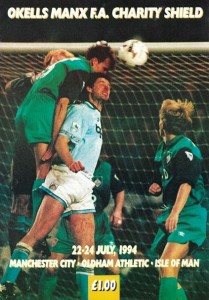 Isle of Man XI v Manchester City friendly 1994/95