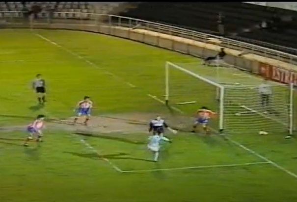 Atletico Madrid v Manchester City friendly 1994/95
