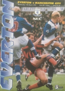 Everton v Manchester City 1994/95