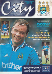Manchester City v Stockport County 1997/98