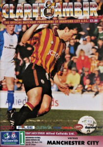 Bradford City v Manchester City 1997/98