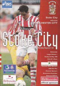 Stoke City v Manchester City 1997/98