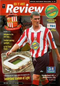 Sunderland v Manchester City 1997/98