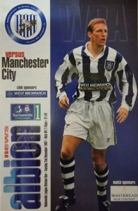 West Bromwich Albion v Manchester City 1997/98
