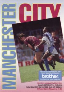 Manchester City v Chelsea 1991/92