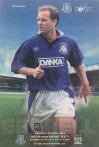 Everton v Manchester City - John Ebbrell Testimonial 1999/2000