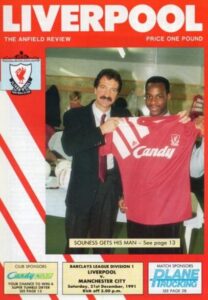 Liverpool v Manchester City 1991/92