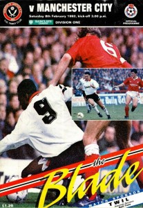 Sheffield United v Manchester City 1991/92