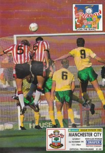 Southampton v Manchester City 1991/92