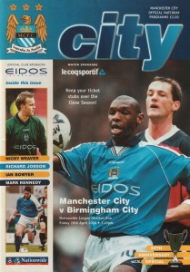 Manchester City v Birmingham City 1999/2000