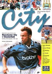 Manchester City v Chesterfield 1998/99