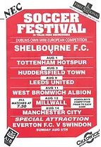 Shelbourne v Manchester City Friendly 1990/91