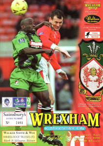 Wrexham v Manchester City 1998/99