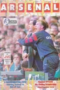 Arsenal v Manchester City 1993/94