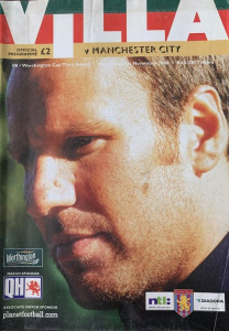 Aston Villa v Manchester City Worthington Cup 3rd Round 2000/01