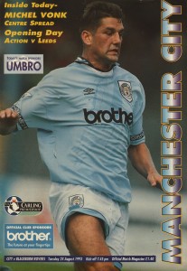 Manchester City v Blackburn Rovers 1993/94