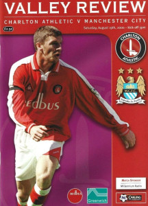 Charlton Athletic v Manchester City 2000/01