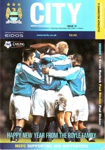 Manchester City v Charlton Athletic 2000/01