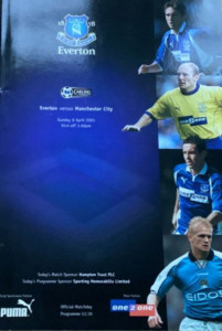 Everton v Manchester City 2000/01