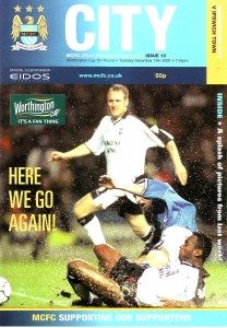 Manchester City v Ipswich Town Worthington Cup 5th Round 2000/01