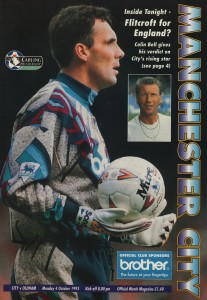 Manchester City v Oldham Athletic 1993/94