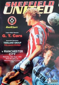 Sheffield United v Manchester City 1993/94