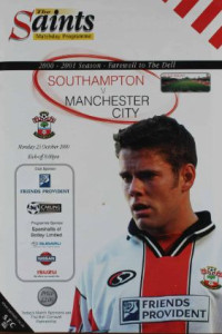 Southampton v Manchester City 2000/01