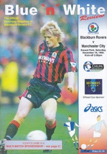 Blackburn Rovers v Manchester City 1993/94