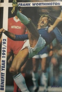 Bolton v Manchester City Frank Worthington & Bobby Savage Testimonial 1992/93