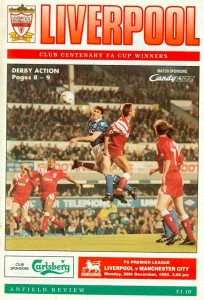 Liverpool v Manchester City 1992/93