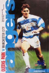 Queens Park Rangers v Manchester City 1992/93