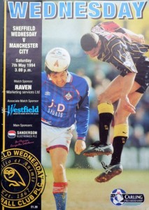 Sheffield Wednesday v Manchester City 1993/94