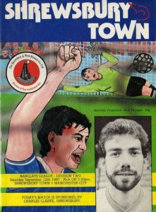 Shrewsbury Town v Manchester City 1987/88