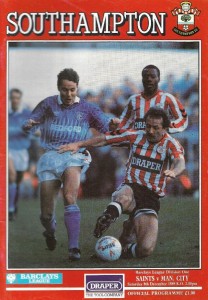 Southampton v Manchester City 1989/90
