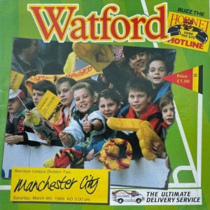 Watford v Manchester City 1988/89