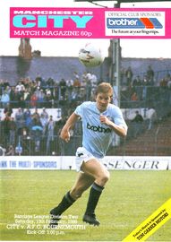 Manchester City v Bournemouth 1987/88
